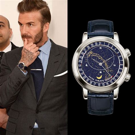 david beckham patek philippe|David Beckham watches.